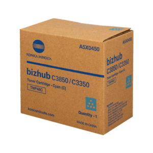 Konica Minolta TNP-48C Cyan Toner Bizhub C3350/C3850