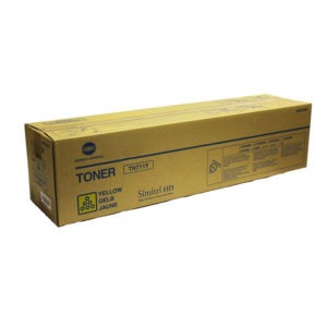 Konica Minolta TN-711Y Yellow Toner Bizhub C654/C654e/C754/C754e/Pro C754/Pro 754e