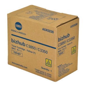 Konica Minolta TNP-48Y Yellow Toner Bizhub C3350/C3850