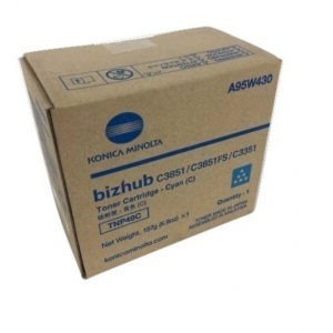 Konica Minolta TNP-49C Cyan Toner Bizhub C3351/C3851/C3851FS