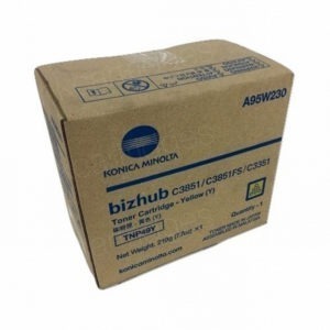 Konica Minolta TNP-49Y Yellow Toner Bizhub C3351/C3851/C3851FS