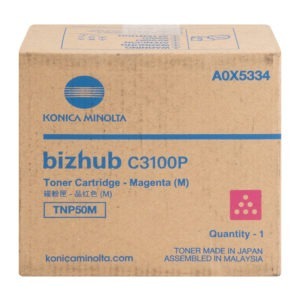 Konica Minolta TNP-50M Magenta Toner Bizhub C3100P