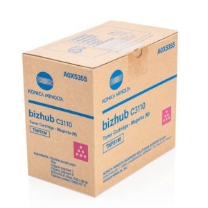 Konica Minolta TNP-51M Magenta Toner Bizhub C3110