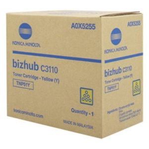 Konica Minolta TNP-51Y Yellow Toner Bizhub C3110